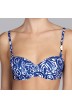 Blue Bikinis, strapless padded bikini top - Andres Sarda Swimwear Necker Blue 2019