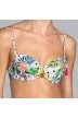 Tropical Bikinis- Padded Tropical print balconny bikini Shelter tropical dots , Andres Sarda , Summer 2019