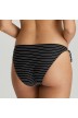 Black striped tie Bikini brief Big Size, tie bikini , Primadonna smoking black Sherry Big Size 2020, to 46