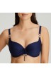 Big size navy blue bikini, not padded, Primadonna with wire S. saphire blue big size 2020, cup E, F, G