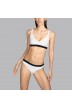 Triangle White bikini Andres Sarda, 2 positions - White Mod haltertriangle bikini 2020