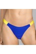 Maillot de bain Andres Sarda bleu et jaune, culotte italienne - Bikini 2020 bleu et jaune Mod 2020
