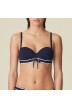 Bikinis balconet con relleno azul marino Angeline - Bikini con relleno azul Agua 2020, hasta copa E