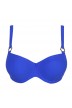 Bikini azul eléctrico balconet con relleno tallas grandes , Primadonna aro Sahara azul tallas grandes 2020, copa E, F, G