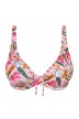 Bikini triangle fleurs, bikini triangle grandes tailles, Primadonna Sirocco Pink fleurs 2020, bonnet E, F, G