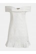 Vestido blanco guipur Guess- Vestido guess Krin- Verano 2020