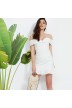 Vestido blanco guipur Guess- Vestido guess Krin- Verano 2020
