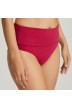 Culotte haute rouge bikini grande taille, bikini rouge vacances Primadonna grande taille 2020,