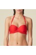 Maillot de bain rembourré à armature de couleur rouge- Bikini rembourré Rouge Blanche Pome d'Amour 2020