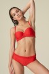 Maillot de bain rembourré à armature de couleur rouge- Bikini rembourré Rouge Blanche Pome d'Amour 2020