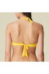 Maillot de bain triangle jaune sans rembourré- Bikini triangle top Aurelie bain jaune Soleil 2020