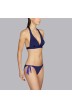 Bikini azul marino noche Andres Sarda - Bikini de lazos Boheme azul 2020