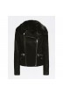 Black biker jacket GUESS- GUESS CANTARA biker jacket