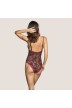 Body dentelle- body lingerie- Andres Sarda Lingerie Mamba Rouge Boudoir, lingerie dentelle, taille 100, bonnets B, C