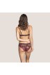 Lace short- short brief- Andres Sarda Lingerie Mamba Red Boudoir, lace lingerie