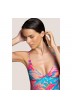 Long pink summer dress tropical print ANDRES SARDA-Lamarr Tropical swimwear- Women's long beach dresses 2021, XS-L