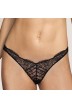 Black italian brief- Andres Sarda Jaguar Sexy Underwear, Black Lace Lingerie briefs