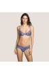 Wire bra in blue- Andres Sarda Jaguar Blue, Non padded bra Lace Lingerie, size 85,100, cup B, C