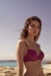 ANDRES SARDA pink underwire padded bikini- BIBA PINK BIKINIS padded beachwear 2021