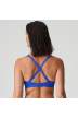 Bikini triángulo azul relleno almohadillas tallas grandes, bikini top Primadonna Holiday Azul tallas grandes 2021