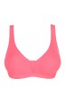 Haut maillot bain rose, triangle rembourré amovible grande taille, Maillot bain Primadonna Holiday Rose grande taille 2021
