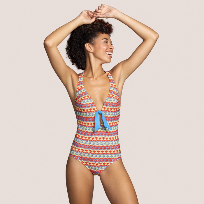 Padded triangle swimsuit,...