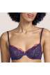 Blue wired bra, b, c, cup, Andres Sarda, Lace Wired  Bra,  b, c, cups , Blue Margaret Evening blue ,  Andres sarda 2021