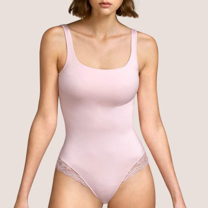 Pink  body,  Andres Sarda, Lace  Body  , Pink Raven rose nude ,  Andres Sarda, 2021
