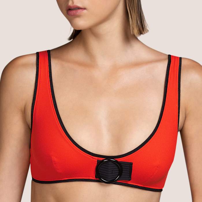 Red triangle halter 2...