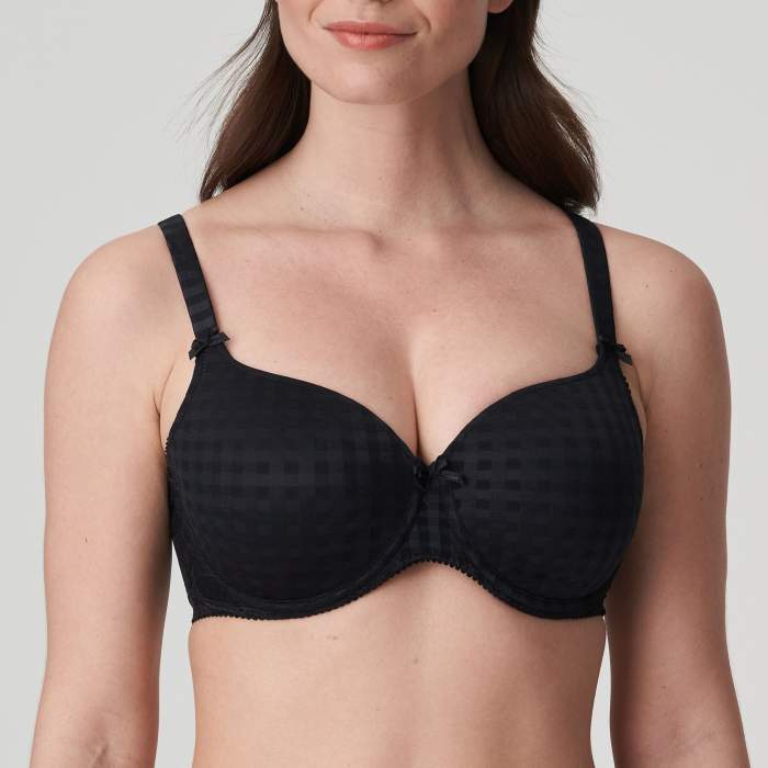Control black bra- - Primadonna Plus size Lingerie Unas1 with