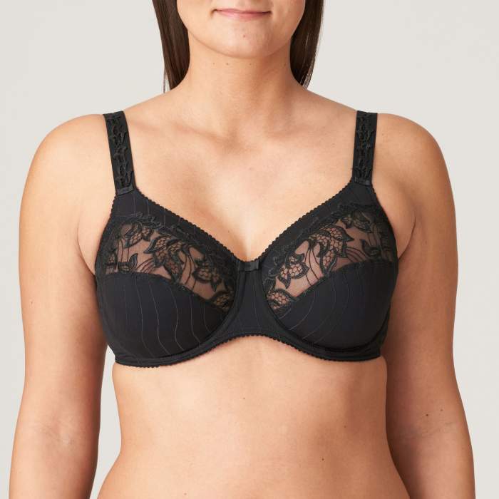Control black bra- - Primadonna Plus size Lingerie Unas1 with