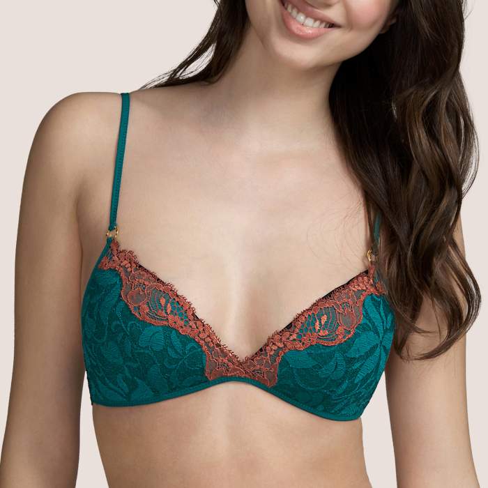 Lace wireless  bra,  Andres...