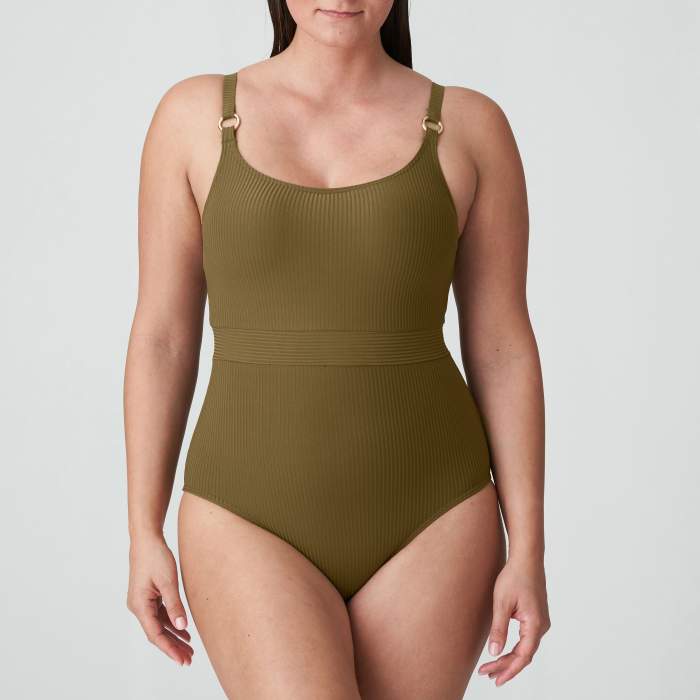 Green Swimsuit plus size...